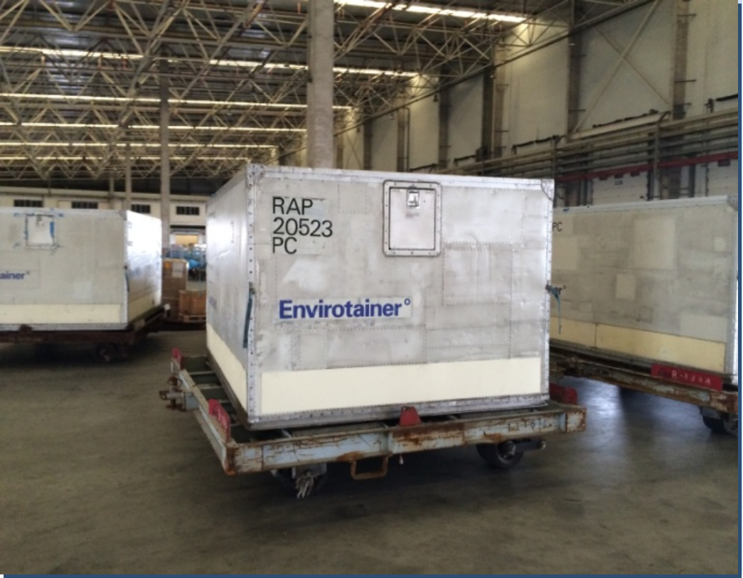 医药冷链运输箱精准检测