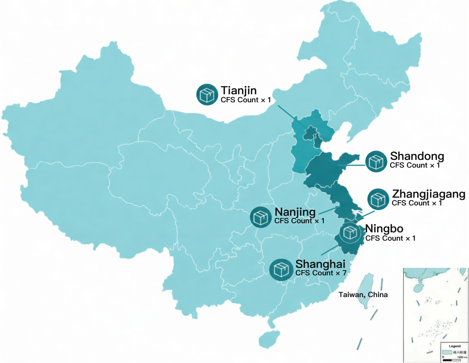 National CFS Network Distribution
